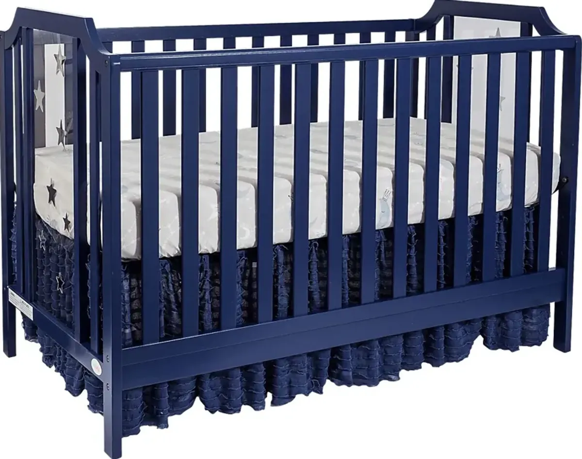 Kids Starry Grove Navy Convertible Crib