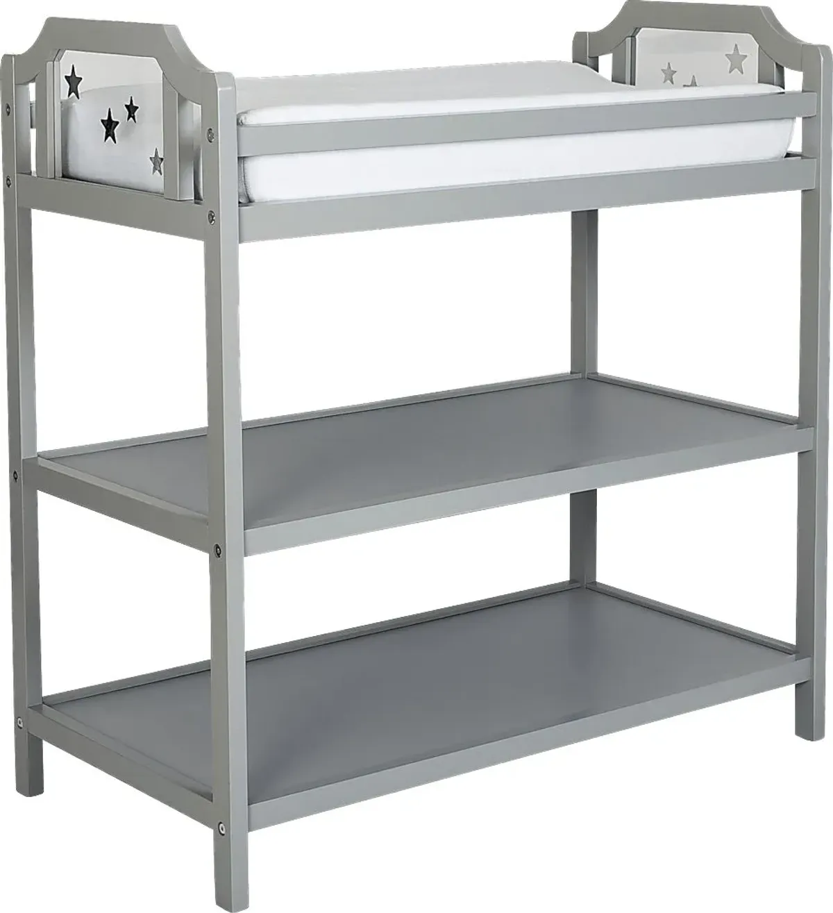 Kids Starry Grove Light Gray Changing Table