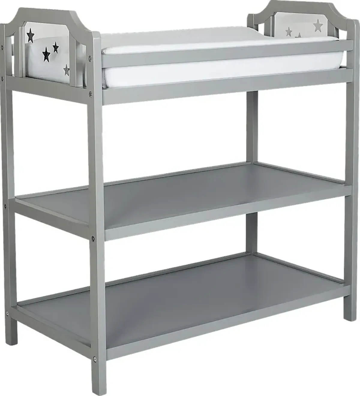 Kids Starry Grove Light Gray Changing Table