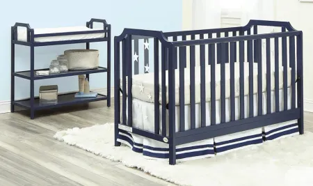 Starry Grove Navy Changing Table