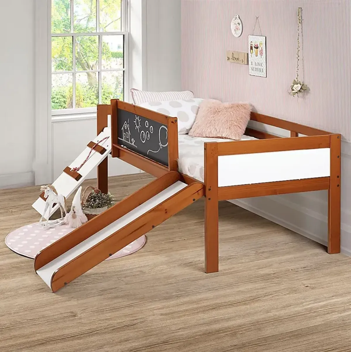 Isherwood Brown Twin Low Loft Bed