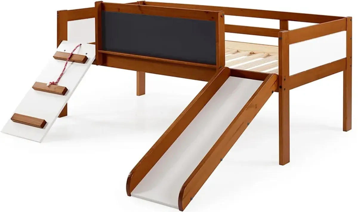 Isherwood Brown Twin Low Loft Bed