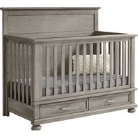 Kids Woodland Adventures Classic Gray Convertible Crib