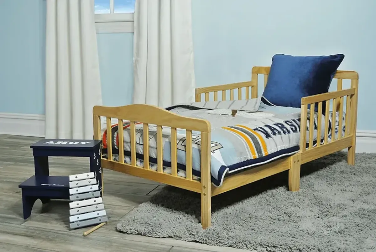 Kids Nealy Natural Toddler Bed