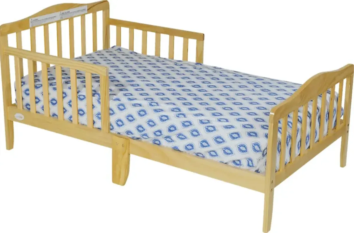 Kids Nealy Natural Toddler Bed