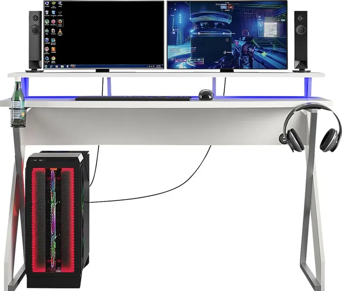 Kids Cabob White Gaming Desk