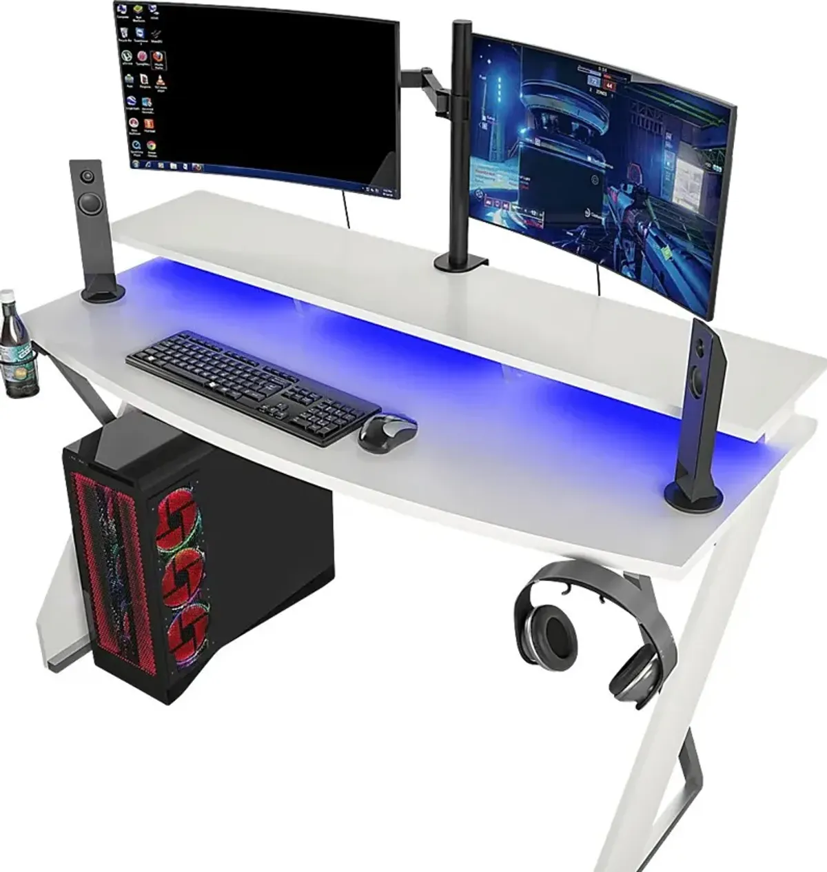 Kids Cabob White Gaming Desk