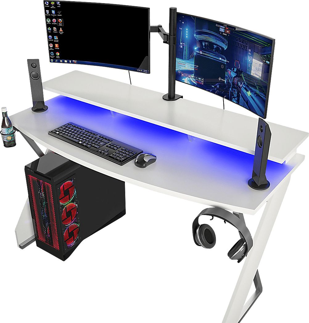 Kids Cabob White Gaming Desk