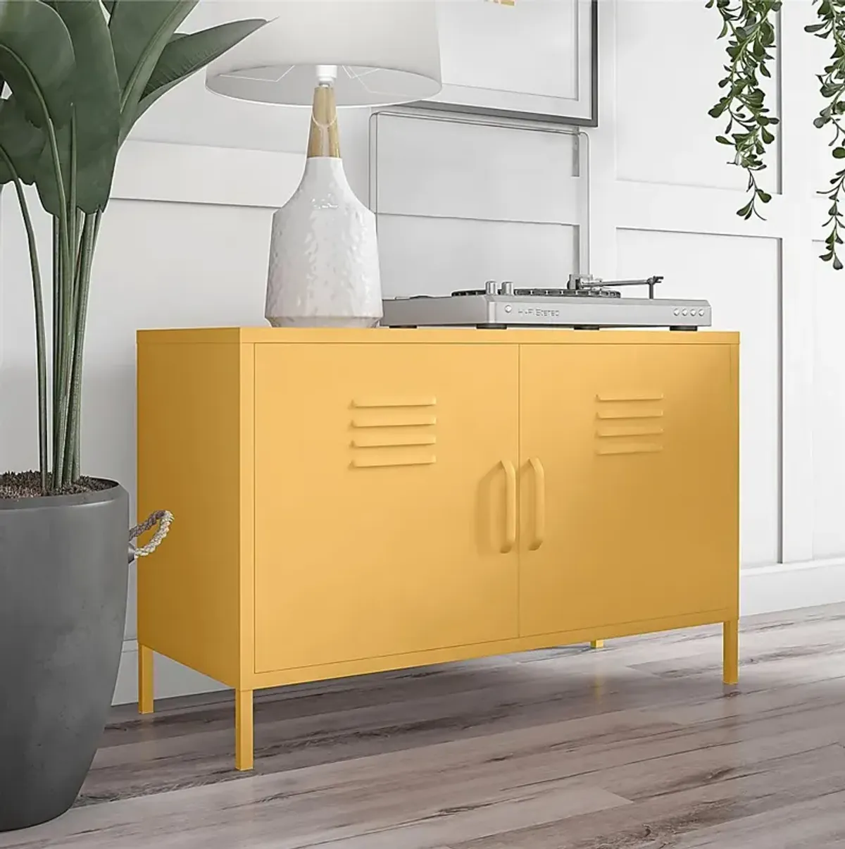 Kids Barhill Yellow Storage Locker