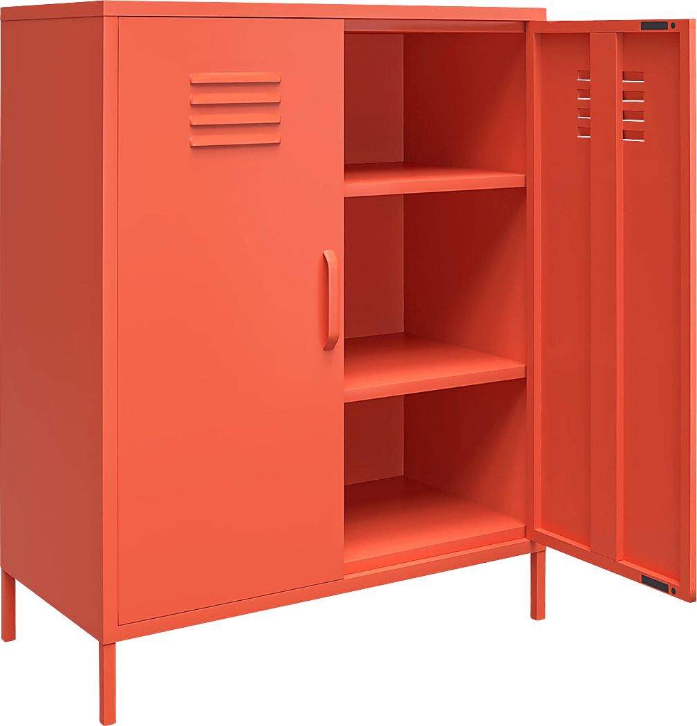 Kids Chalton Orange Storage Locker