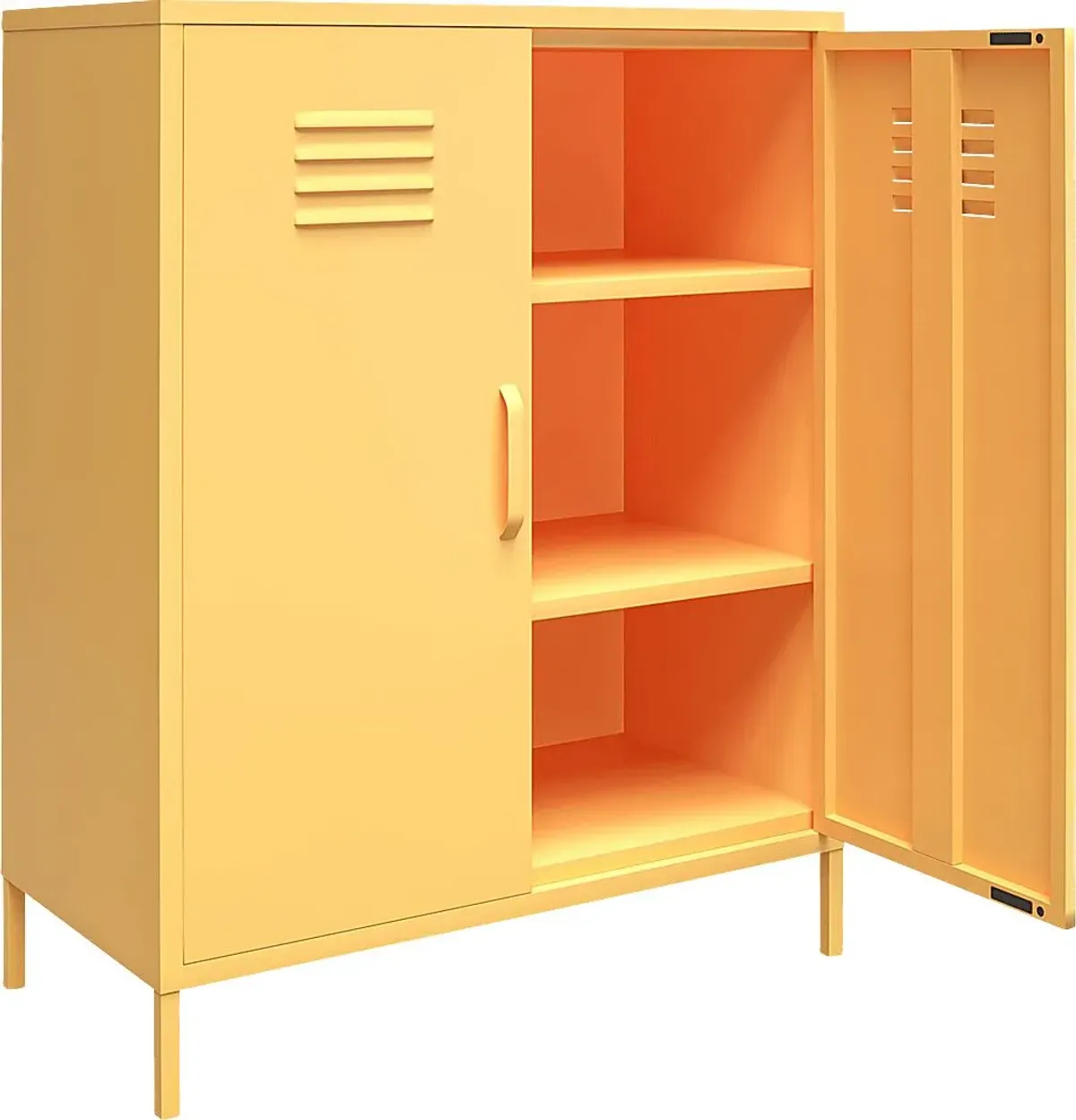 Kids Chalton Yellow Storage Locker