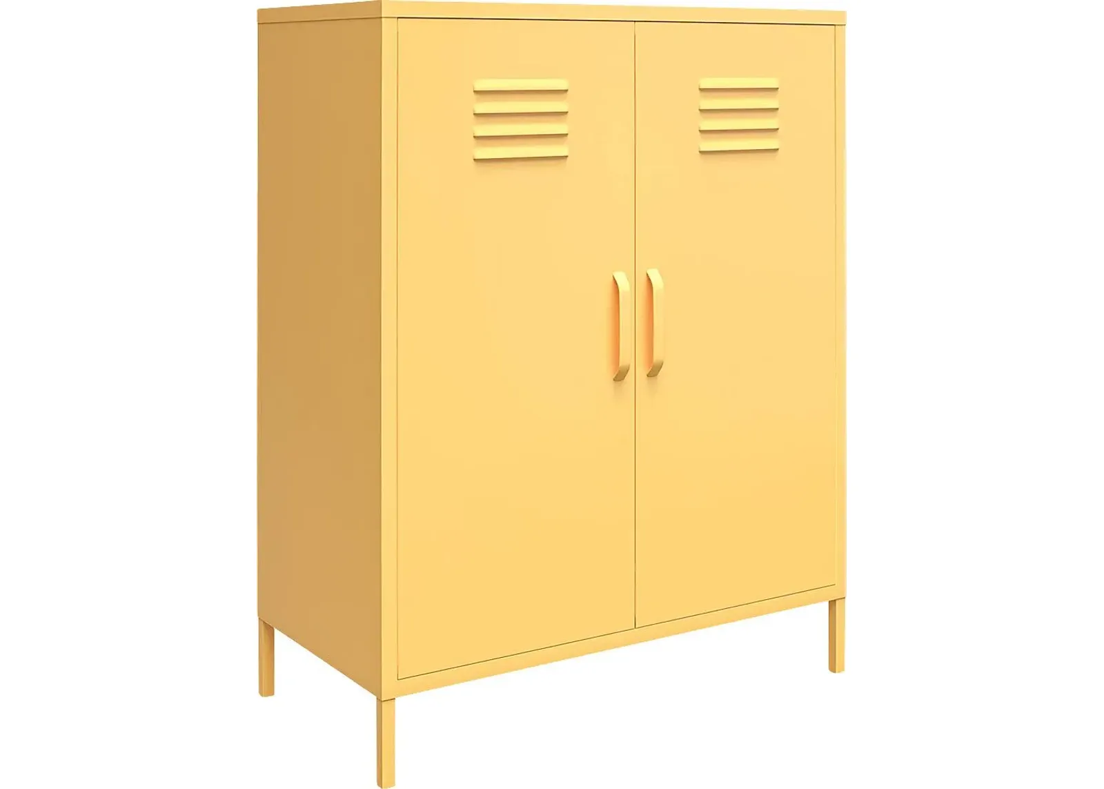 Kids Chalton Yellow Storage Locker