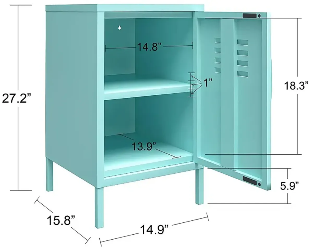 Kids Cheno Mint Storage Locker