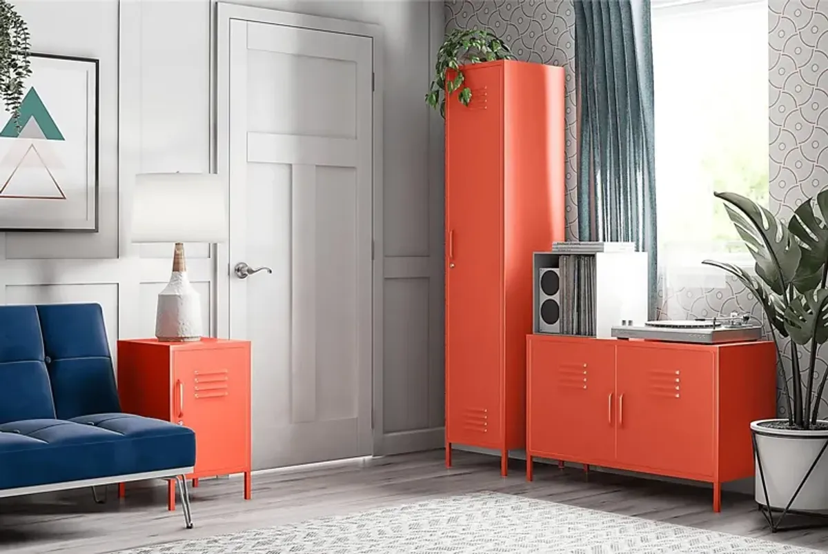 Kids Chervie Orange Storage Locker