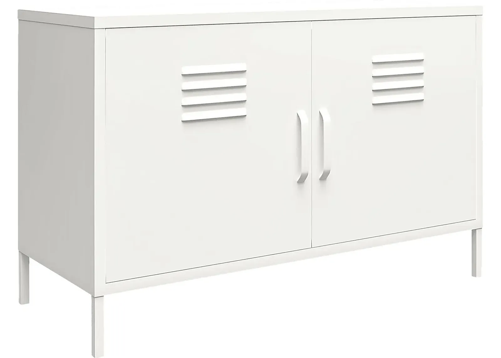 Kids Barhill White Storage Locker