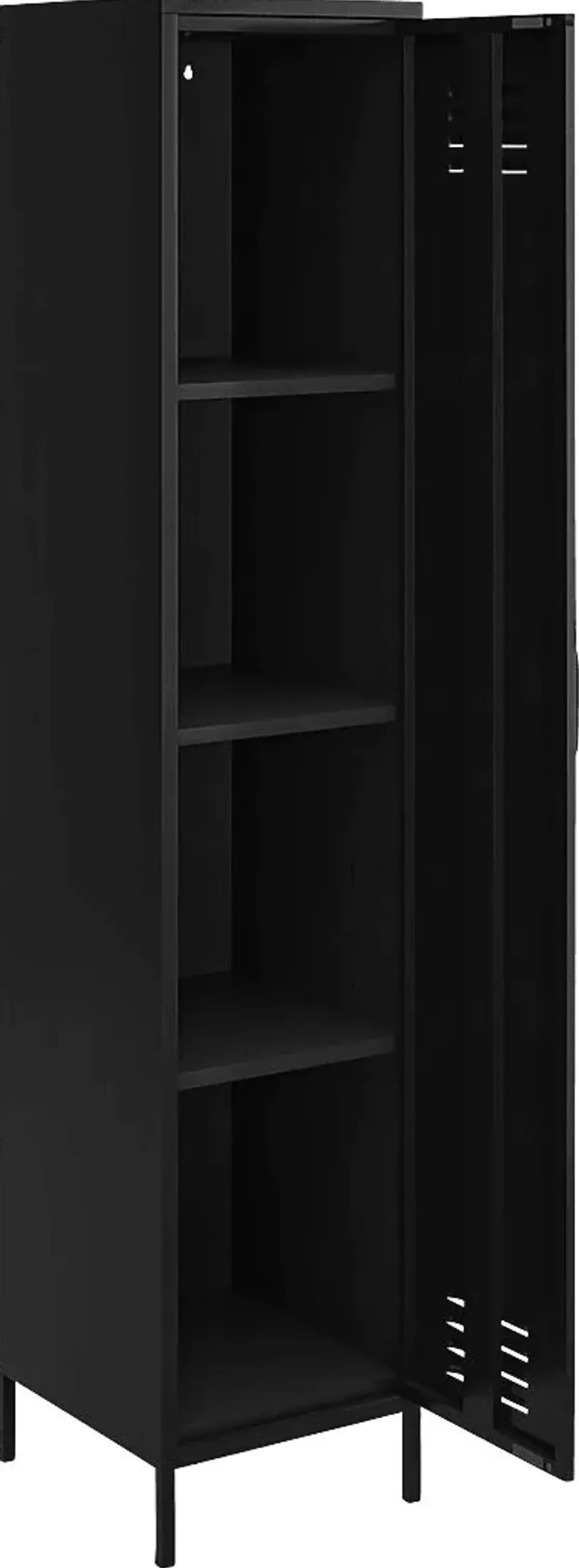 Kids Chervie Black Storage Locker