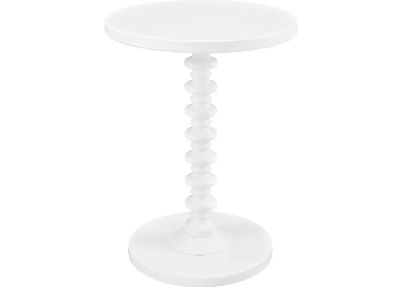 Kids Corby White Accent Table