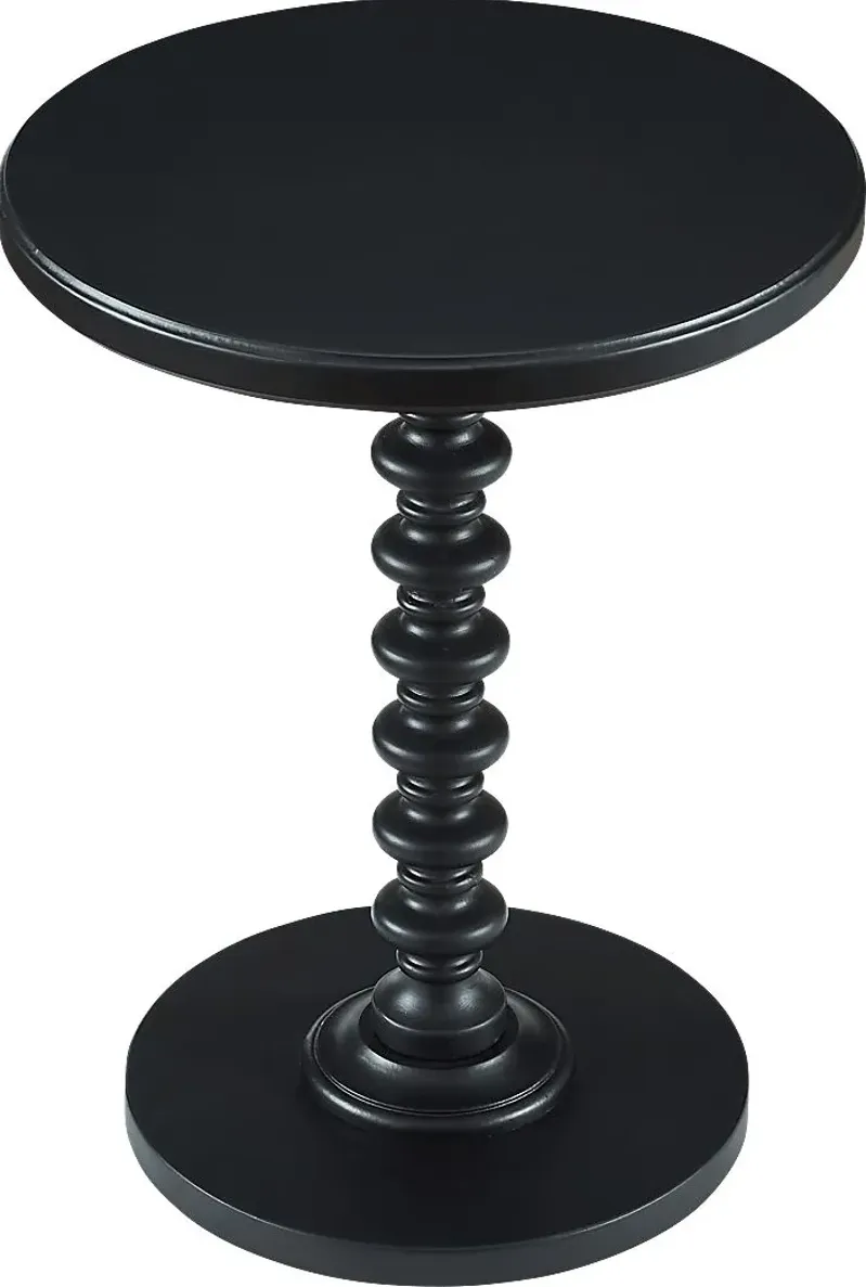 Kids Corby Black Accent Table