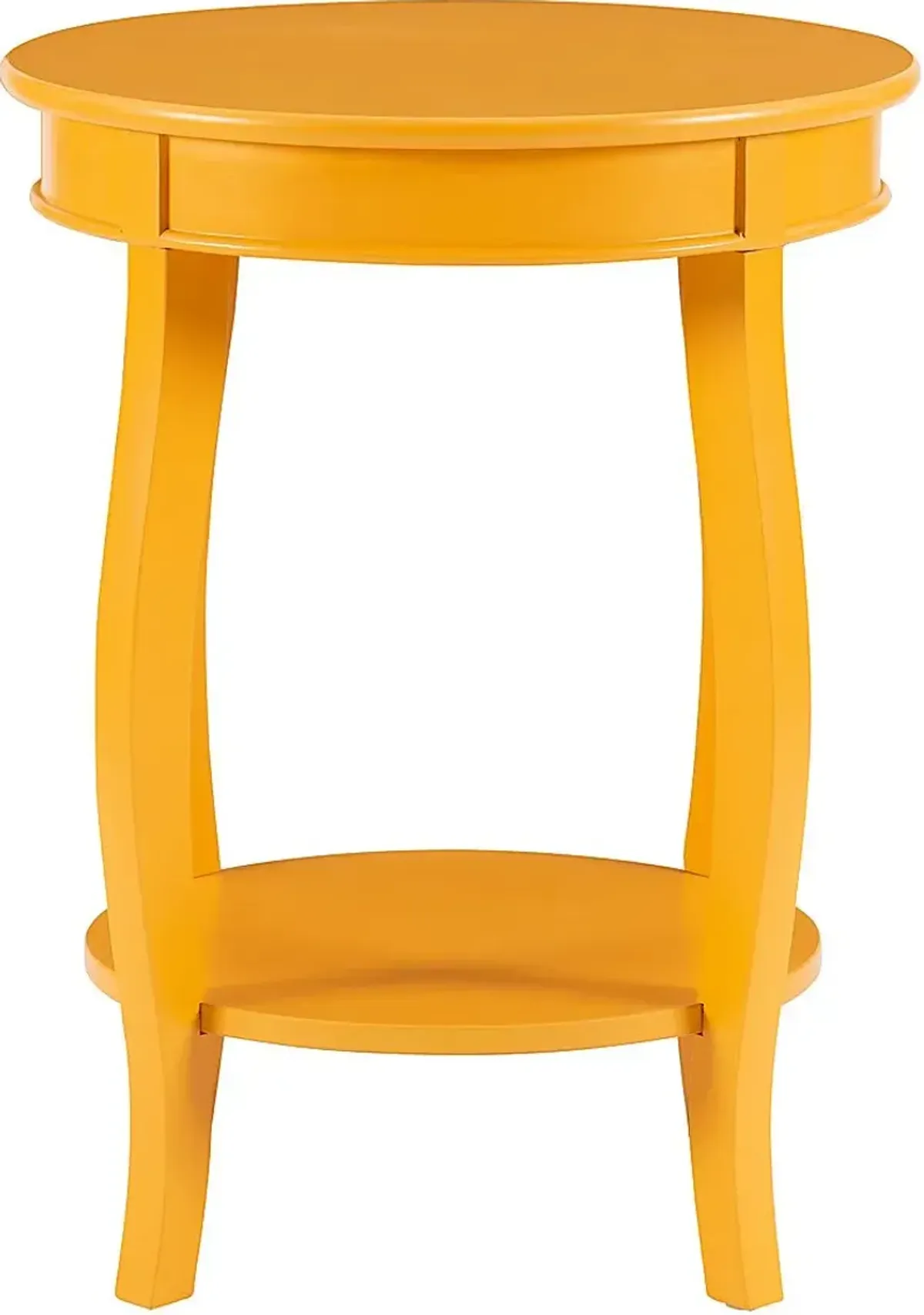 Kids Maliory Yellow Accent Table