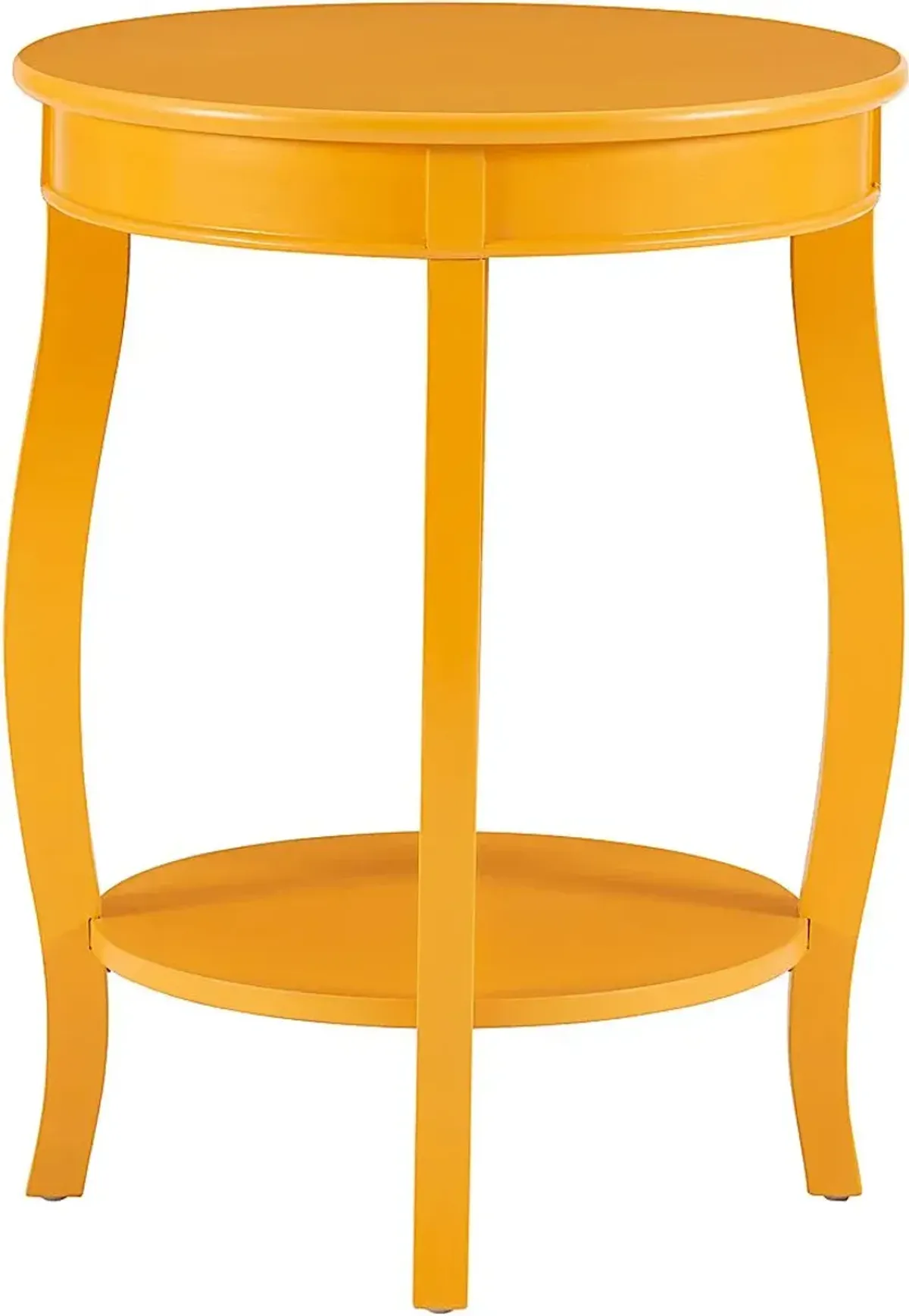 Kids Maliory Yellow Accent Table