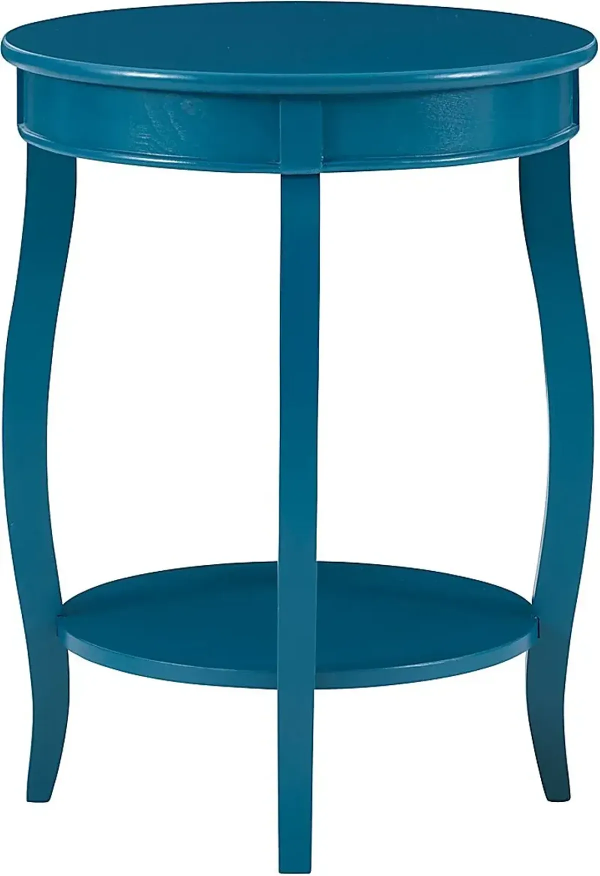 Kids Maliory Teal Accent Table