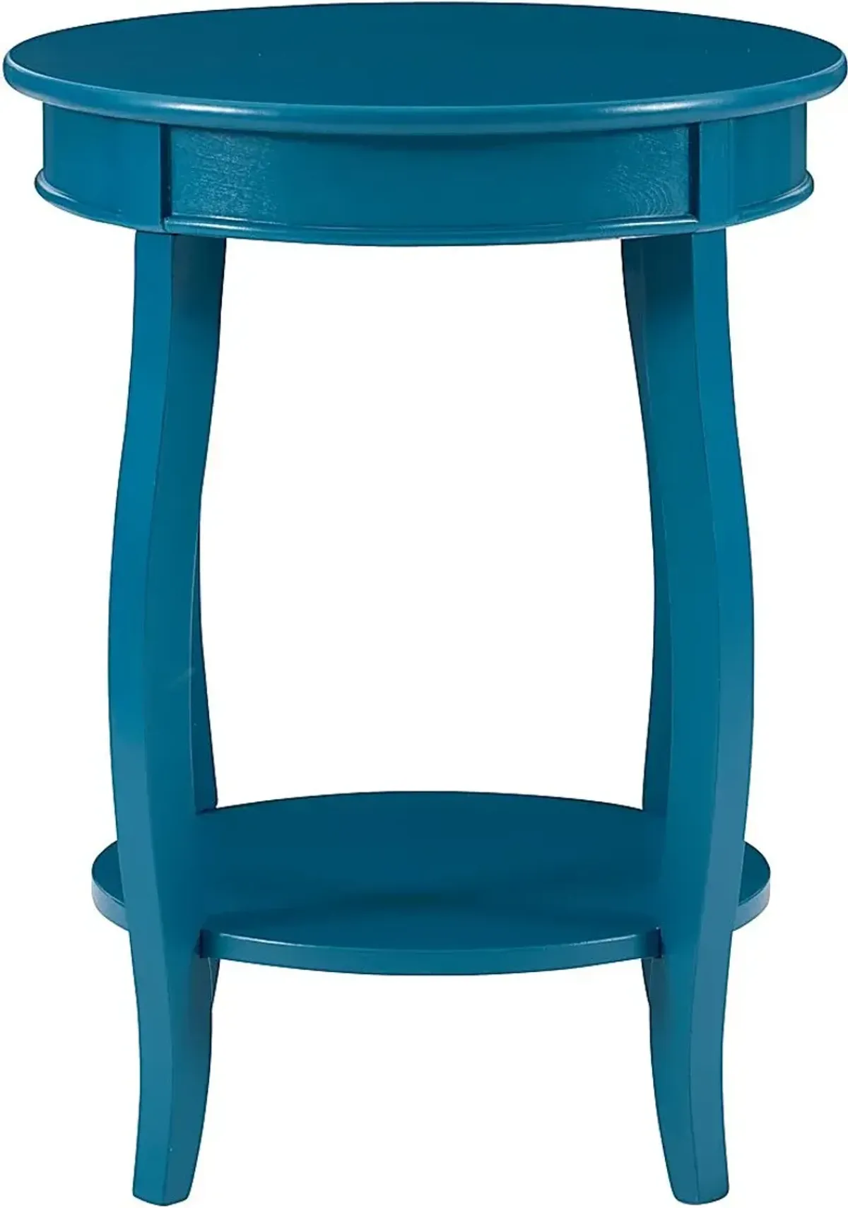 Kids Maliory Teal Accent Table