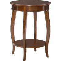 Kids Maliory Brown Accent Table