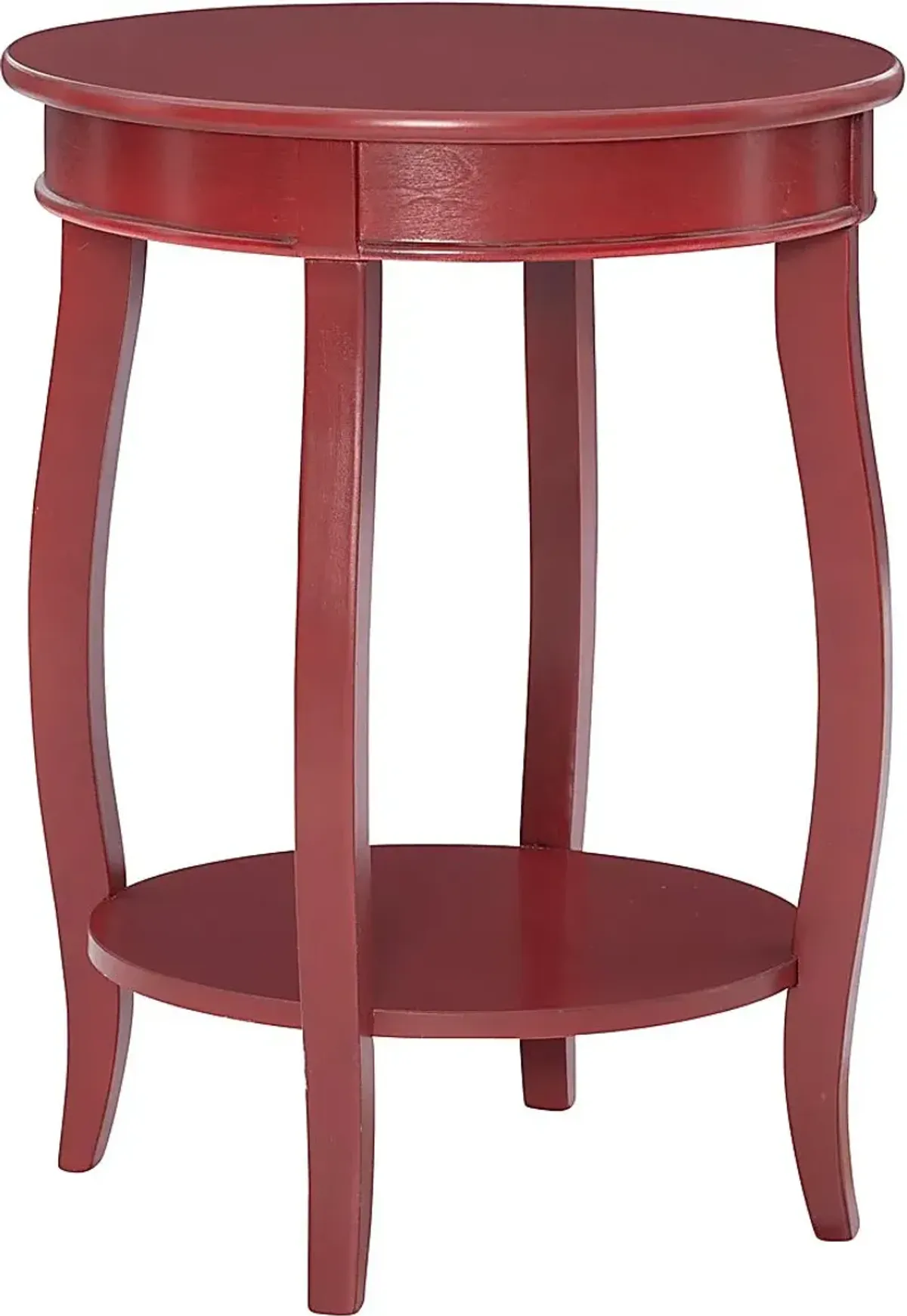 Kids Maliory Red Accent Table