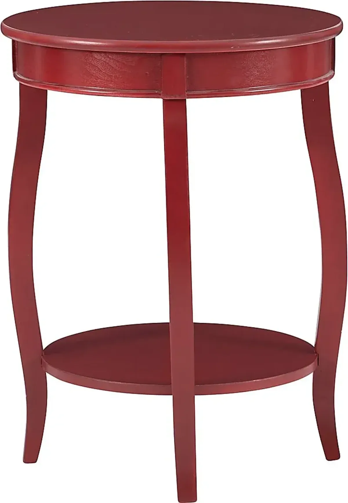 Kids Maliory Red Accent Table