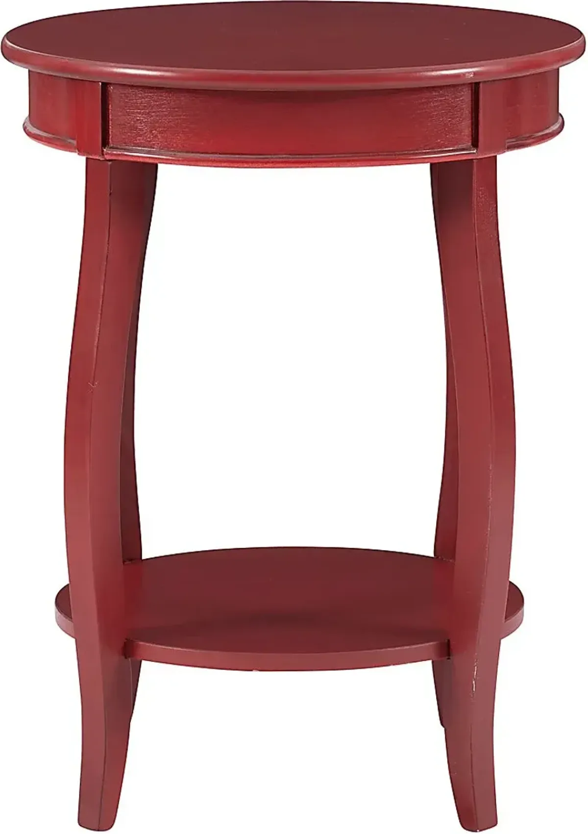 Kids Maliory Red Accent Table