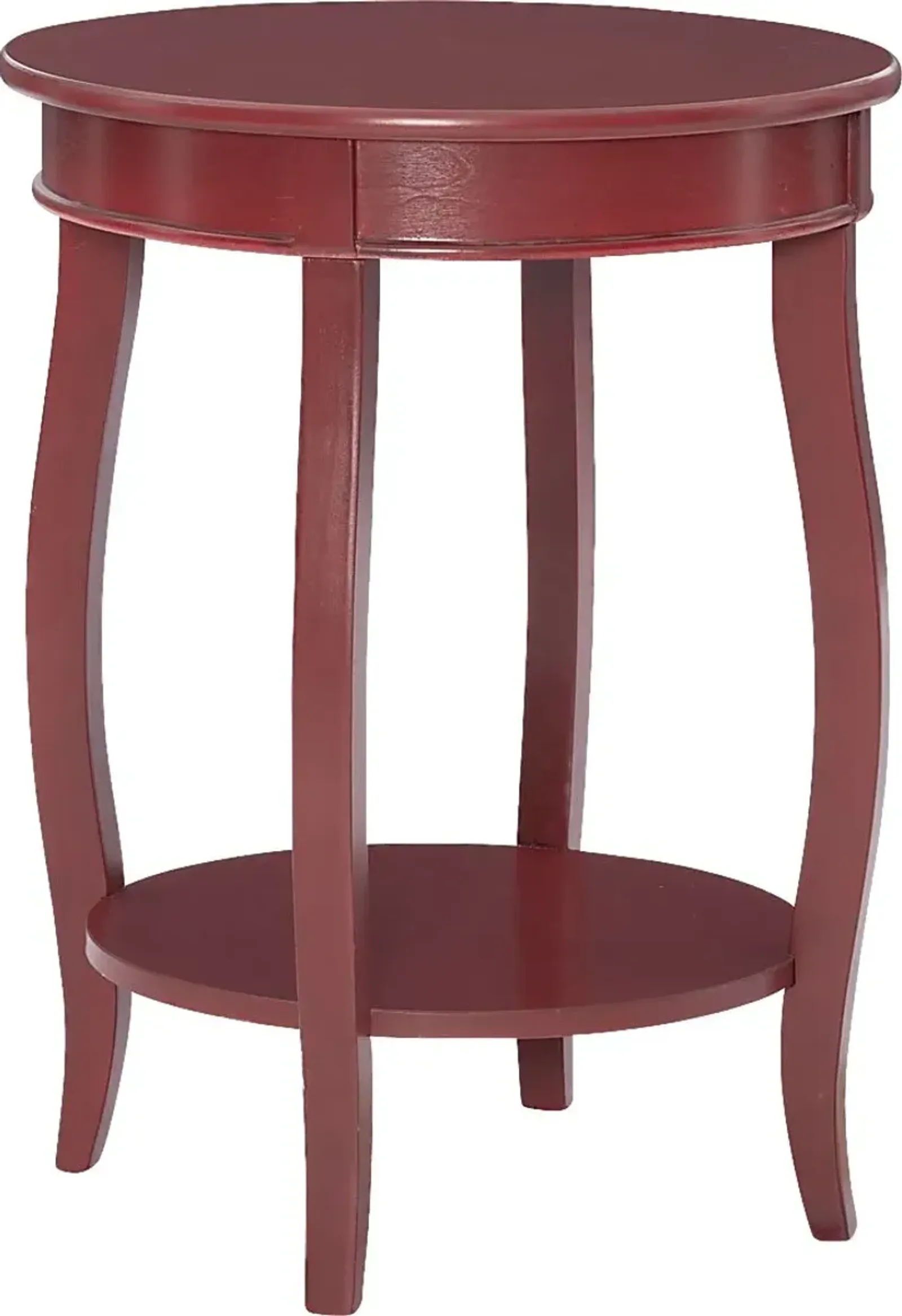 Kids Maliory Red Accent Table