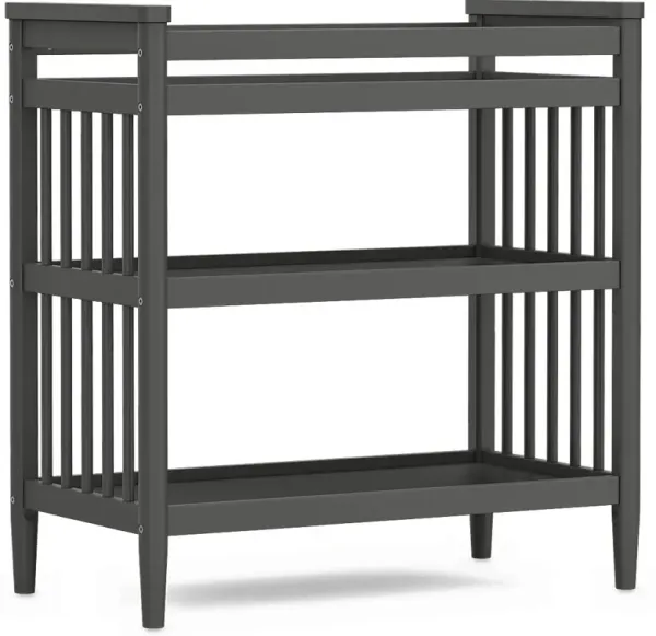 Kids Modern Colors Iron Ore Changing Table