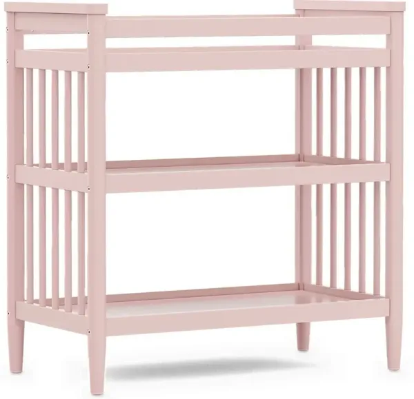 Kids Modern Colors Pink Changing Table