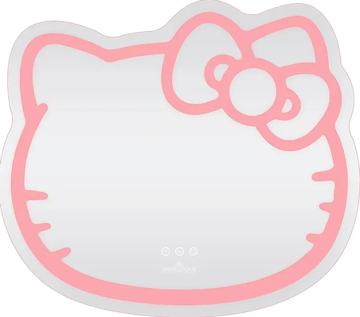 Kids Hello Kitty White Wall Mirror