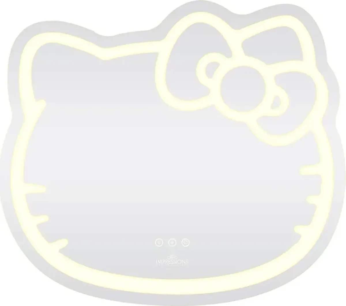 Kids Hello Kitty White Wall Mirror