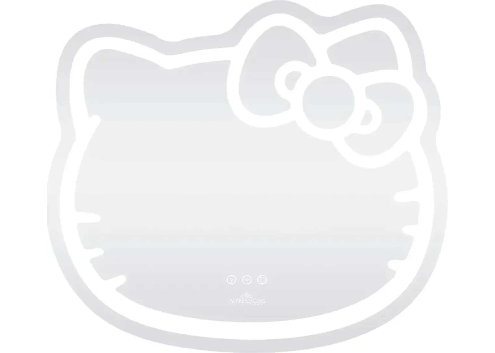 Kids Hello Kitty White Wall Mirror