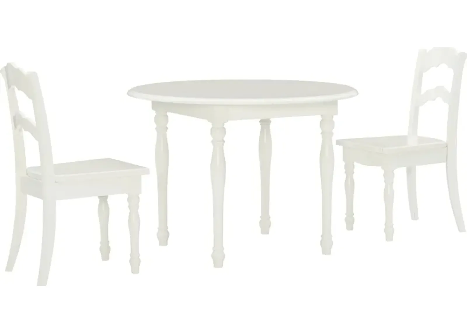 Kids Ladly Beige 3 Pc Table Set