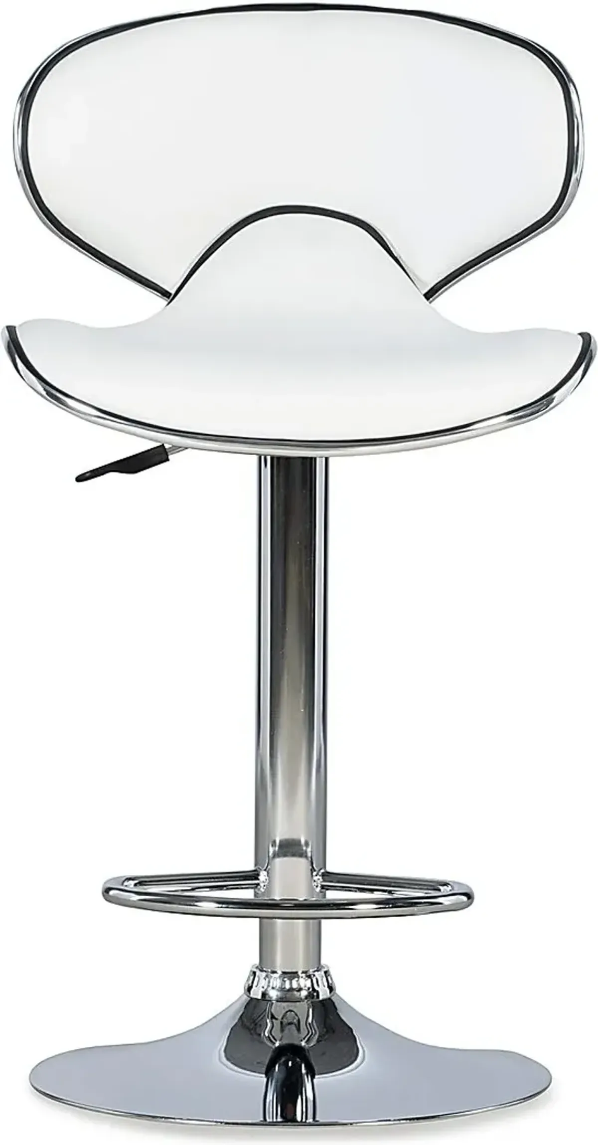 Moeta White Desk Stool