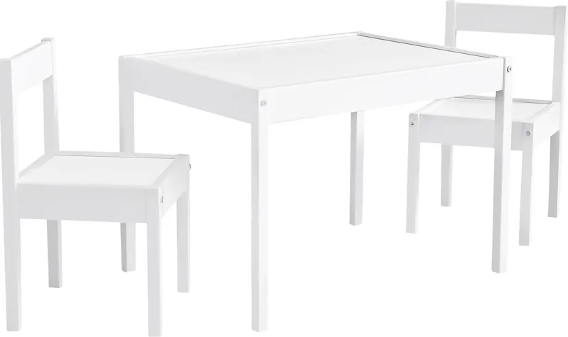Kids Rylin Gray 3 Pc Toddler Table Set