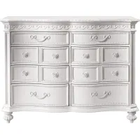 Disney Princess Fairytale White 8 Drawer Dresser
