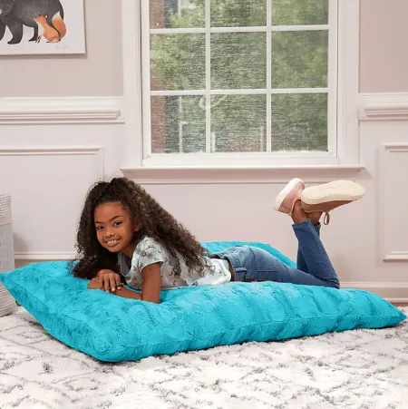 Kids Brigatine Turquoise Floor Pillow