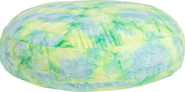 Kids Brogton Yellow Green Bean Bag Chair