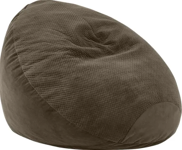 Kids Bultman Espresso Bean Bag Egg Chair
