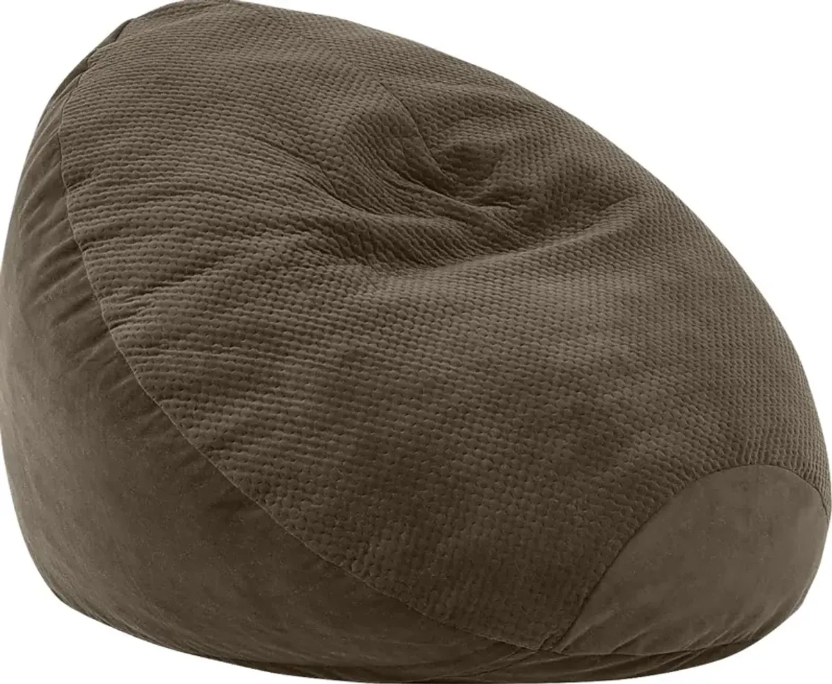 Kids Bultman Espresso Bean Bag Egg Chair