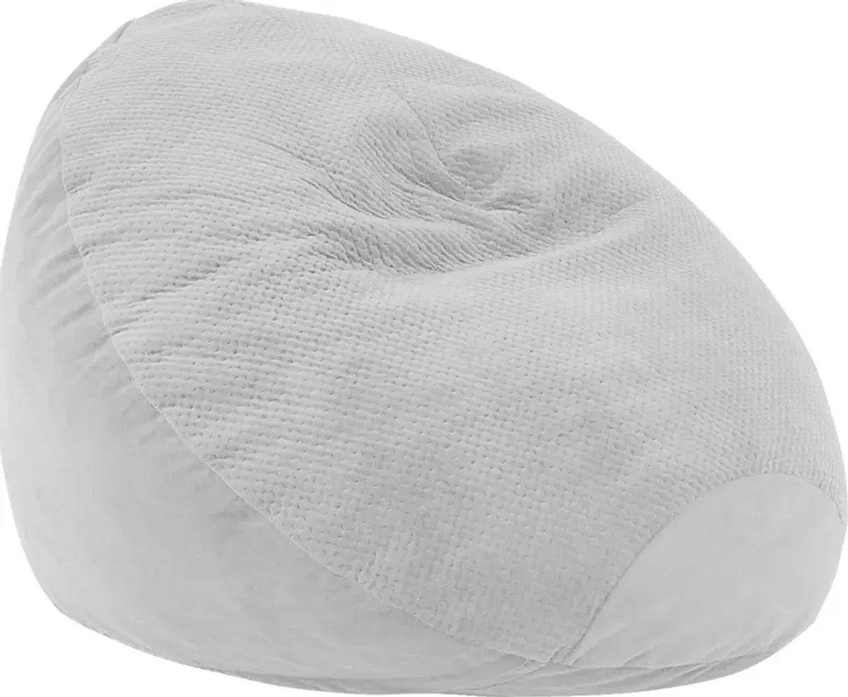 Kids Bultman Gray Bean Bag Egg Chair