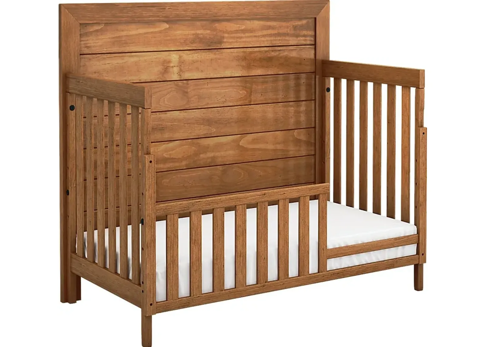 Kids Amber Creek Cinnamon 2 Pc Convertible Crib with Toddler Rail