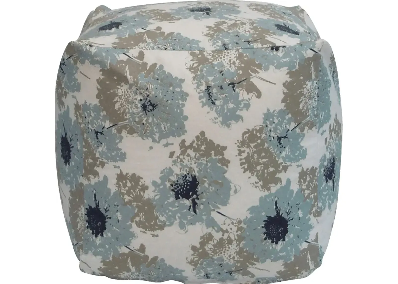 Kids Adalwolfa White Blue Small Poufette