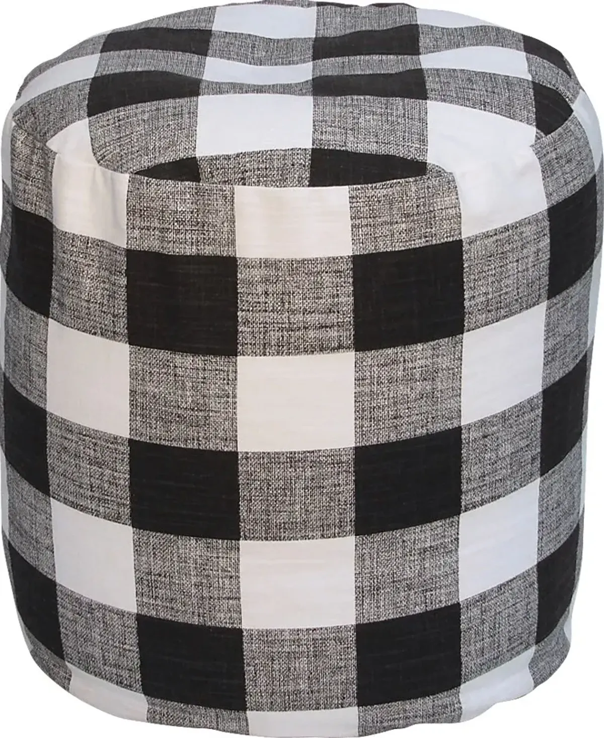 Kids Isolde Black White Small Poufette