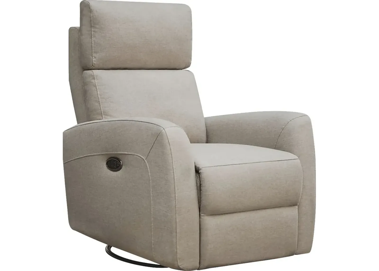 Nursery Kesden Sandstone Triple Power Swivel Glider Recliner