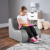 Kids Nariko Gray Foam Chair